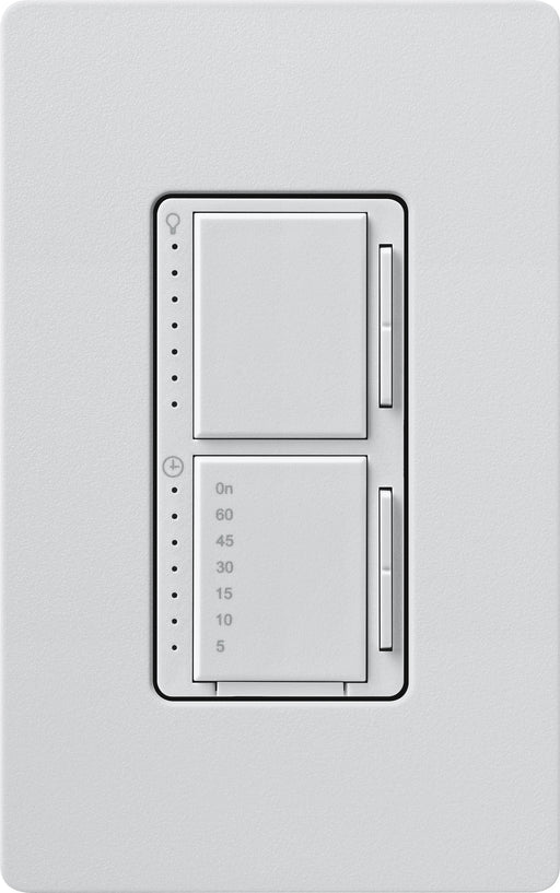Lutron Maestro Dual LED+ Controls Dimmer And Timer Single Pole Palladium-Box (MACL-L3T251-PD)