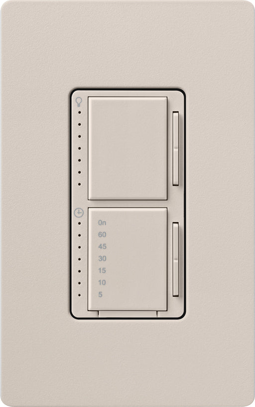 Lutron Maestro Dual LED+ Controls Dimmer And Timer Single Pole Taupe-Box (MACL-L3T251-TP)