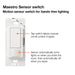 Lutron Maestro Occupancy/Vacancy Sensor Switch Single-Pole 120V White 2 Pack (MS-OPS2-WH-2)