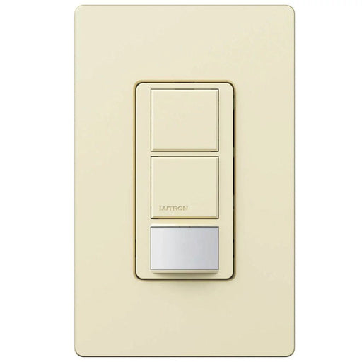 Lutron Maestro DV 6A Occupancy Sensor Single-Pole Dual Circuit Almond (MS-OPS6-DDV-AL)