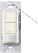 Lutron Maestro DV 6A Occupancy Sensor Single-Pole Dual Circuit Biscuit (MS-OPS6-DDV-BI)