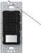 Lutron Maestro DV 6A Occupancy Sensor Single-Pole Dual Circuit Black (MS-OPS6-DDV-BL)