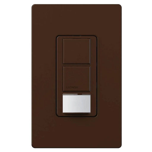 Lutron Maestro DV 6A Occupancy Sensor Single-Pole Dual Circuit Brown (MS-OPS6-DDV-BR)