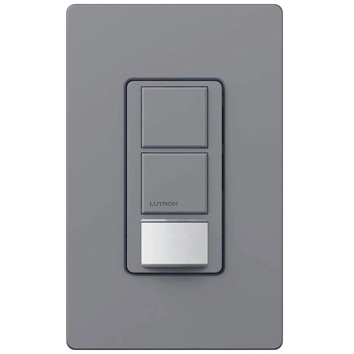 Lutron Maestro DV 6A Occupancy Sensor Single-Pole Dual Circuit Gray (MS-OPS6-DDV-GR)