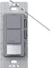 Lutron Maestro DV 6A Occupancy Sensor Single-Pole Dual Circuit Gray (MS-OPS6-DDV-GR)