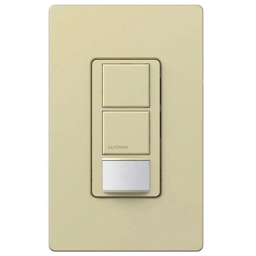 Lutron Maestro DV 6A Occupancy Sensor Single-Pole Dual Circuit Ivory (MS-OPS6-DDV-IV)