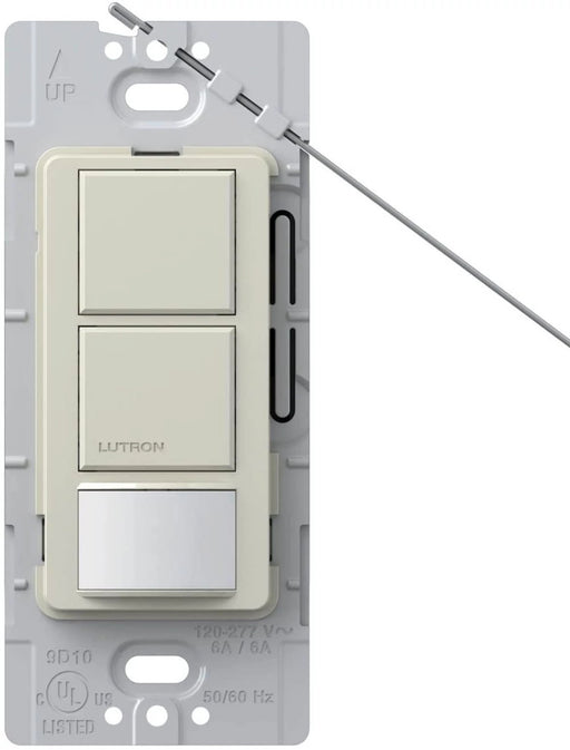 Lutron Maestro DV 6A Occupancy Sensor Single-Pole Dual Circuit Light Almond (MS-OPS6-DDV-LA)