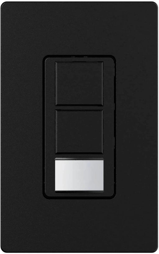 Lutron Maestro DV 6A Occupancy Sensor Single-Pole Dual Circuit Midnight (MS-OPS6-DDV-MN)