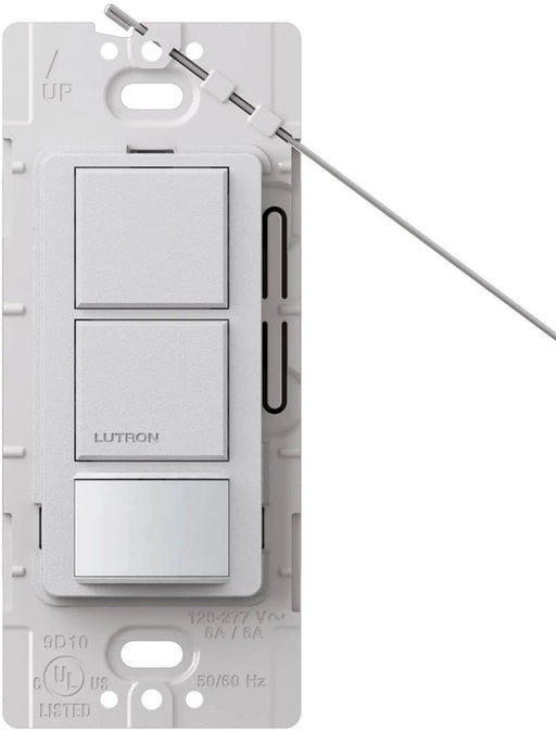 Lutron Maestro DV 6A Occupancy Sensor Single-Pole Dual Circuit Palladium (MS-OPS6-DDV-PD)