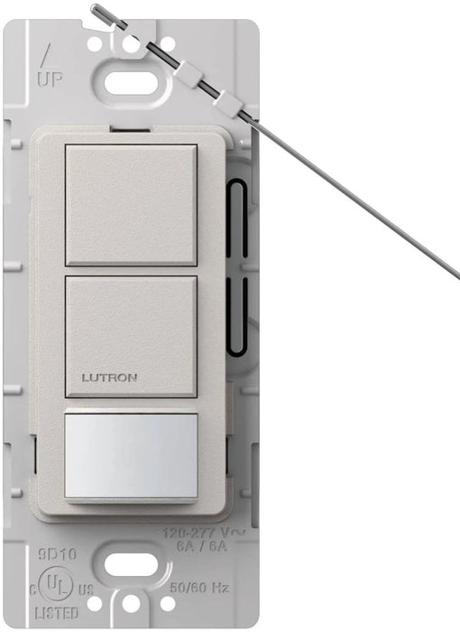 Lutron Maestro DV 6A Occupancy Sensor Single-Pole Dual Circuit Taupe (MS-OPS6-DDV-TP)