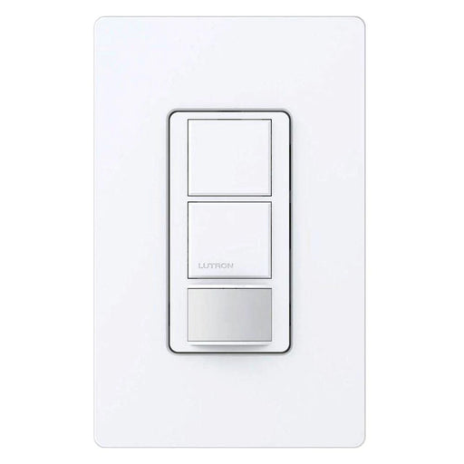 Lutron Maestro DV 6A Occupancy Sensor Single-Pole Dual Circuit White (MS-OPS6-DDV-WH)