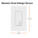 Lutron Maestro DV 6A Vacancy Sensor 3-Way White (MS-VPS6M2-DV-WH)