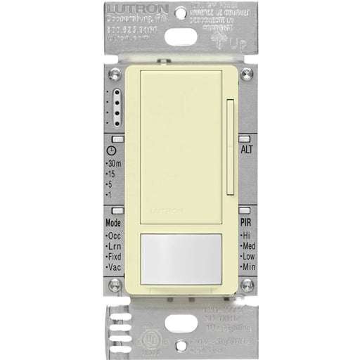 Lutron Maestro Dual Volt 8A 0-10V Occupancy Sensor Almond (MS-Z101-AL)