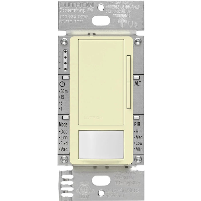 Lutron Maestro Dual Volt 8A 0-10V Occupancy Sensor Almond (MS-Z101-AL)