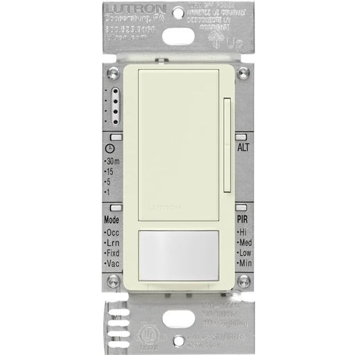 Lutron Maestro Dual Volt 8A 0-10V Vacancy Sensor Biscuit (MS-Z101-V-BI)