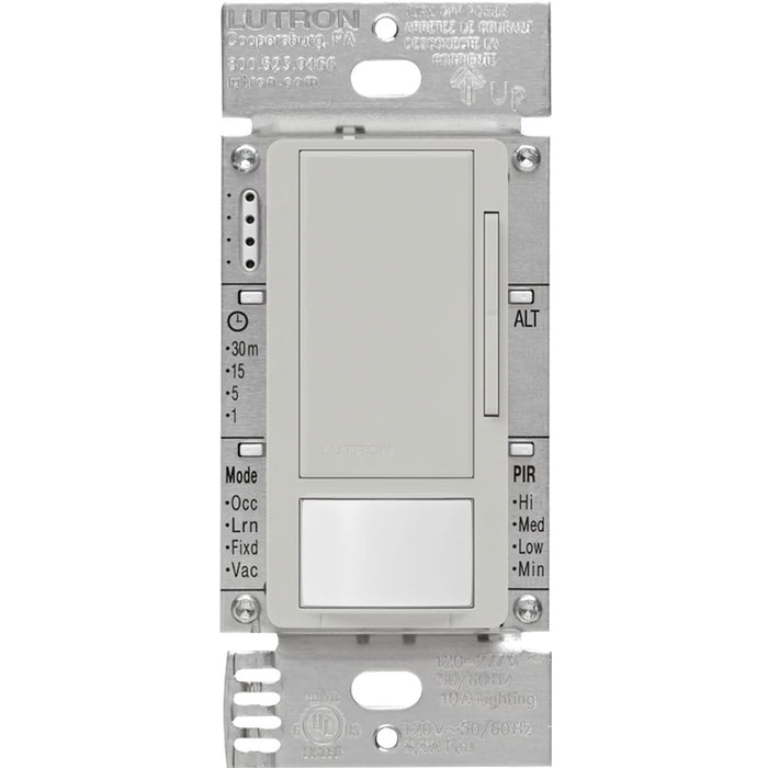 Lutron Maestro Dual Volt 8A 0-10V Occupancy Sensor Palladium (MS-Z101-PD)