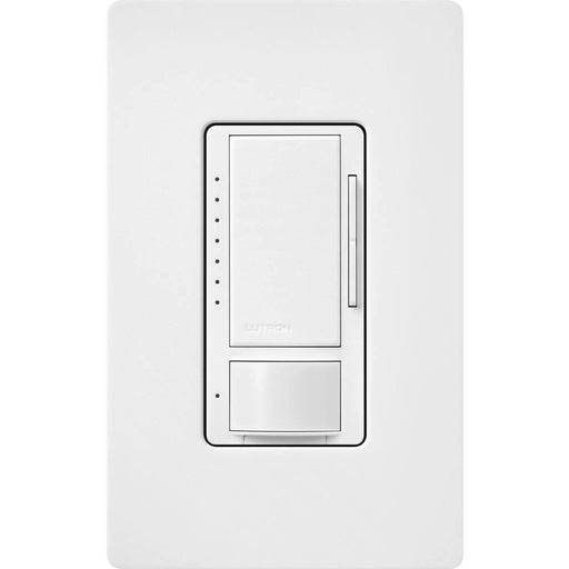 Lutron Maestro Dual Volt 8A 0-10V Occupancy Sensor Snow (MS-Z101-SW)