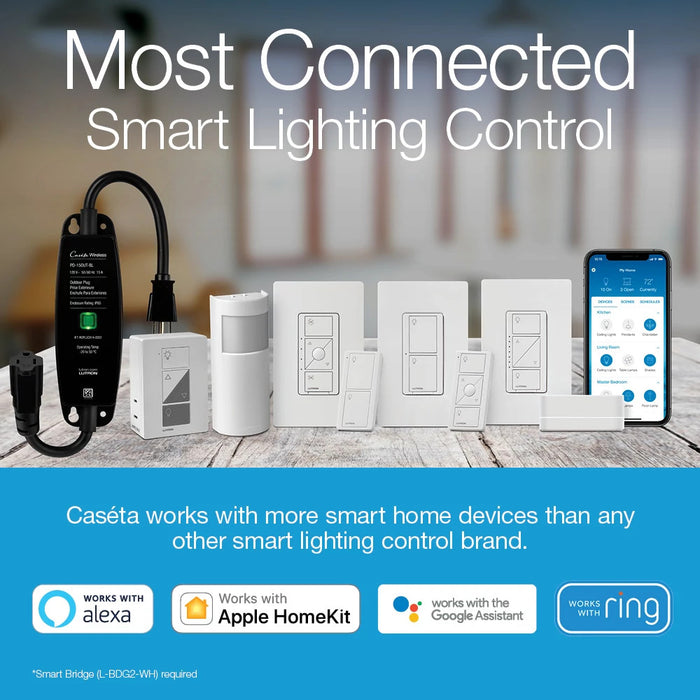 Lutron Outdoor Smart Plug Box (PD-15OUT-BL)