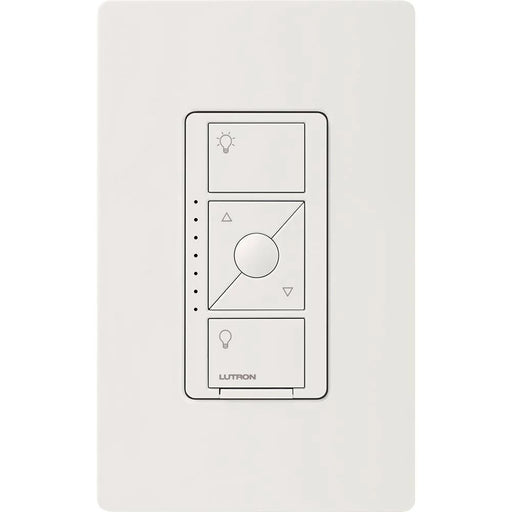 Lutron Caseta 500W Dimmer Electronic Low Voltage Multi Location With Neutral White (PD-5NE-WH)