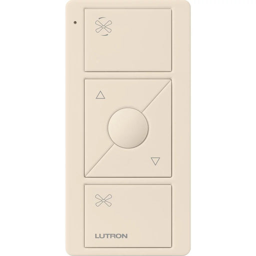 Lutron Pico RF 434Mhz Fan Control Light Almond (PJ2-3BRL-GLA-F01)