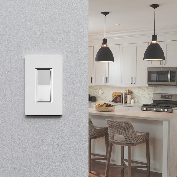 Lutron Pico Paddle Remote  Wireless On/Off Control For Lutron Smart Dimmers And Switches Gray (PJ2-P2B-GGR)