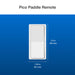 Lutron Diva Smart Dimmer/Pico Paddle Remote/Wall Plate Bracket/Wall Plate White (DVRF-PKG1D-WH)