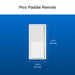 Lutron Pico Paddle Remote  Wireless On/Off Control For Lutron Smart Dimmers And Switches Light Almond (PJ2-P2B-GLA)