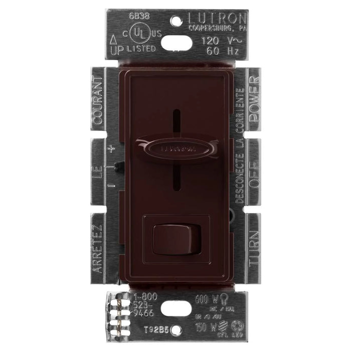 Lutron Skylark 150W LED 3-Way Dimmer Brown (SCL-153P-BR)