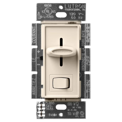 Lutron Skylark Compact Fluorescent /LED Dimmer Light Almond Clamshell (SCL-153PH-LA)