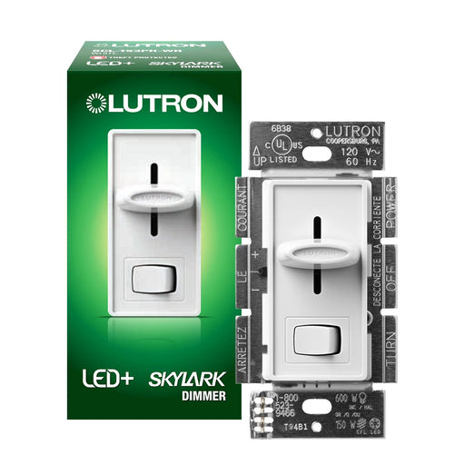 Lutron Skylark Compact Fluorescent /LED Dimmer White (SCL-153P-WH)