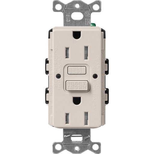 Lutron Satin 15A Receptacle Self-Testing GFCI Taupe (SCR-15-GFST-TP)