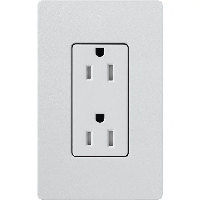 Lutron Claro Designer Tamper-Resistant Receptacle 15A 125V Satin Finish Mist (SCRS-15-TR-MI)