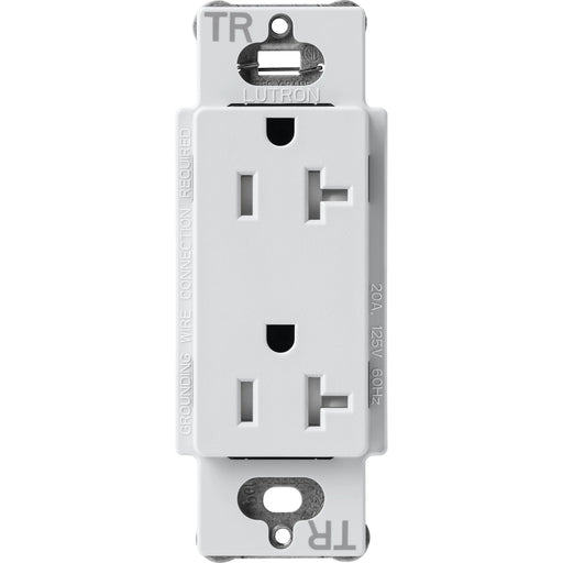 Lutron Claro Designer Tamper-Resistant Receptacle 20A 125V Satin Finish Mist (SCRS-20-TR-MI)