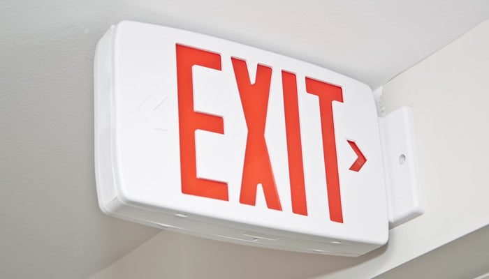 Exit Signs and Emergency Lights