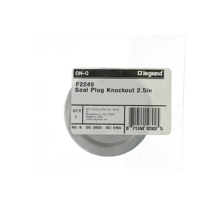 Pass And Seymour 2.5 Inch Knockout Plugs (F2249)