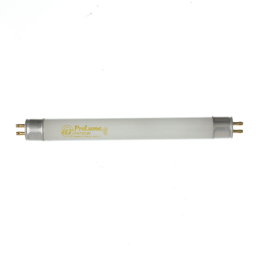 Halco F4T5CW 4W 6 Inch Fluorescent T5 4100K 117Lm 65 CRI Mini Bi-Pin Base Tube (9213)