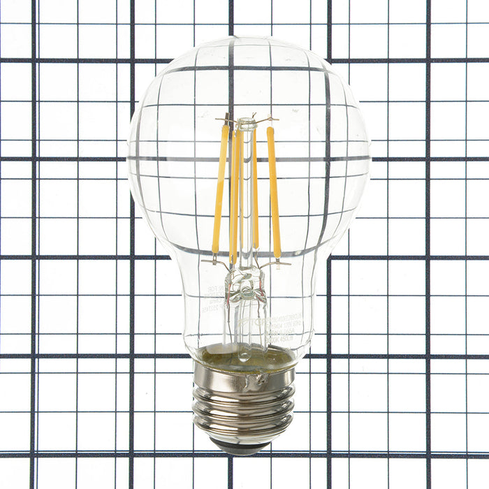 TCP LED Classic Filaments 4.5W A19 Dimmable 15000 Hours 40W Equivalent 3000K 450Lm E26 Base Clear 95 CRI (FA19D4030E26SCL95)
