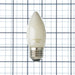 TCP LED Classic Filaments 5W B11 Dimmable 15000 Hours 60W Equivalent 5000K 500Lm E26 Base Frost 95 CRI (FB11D6050E26SFR95)