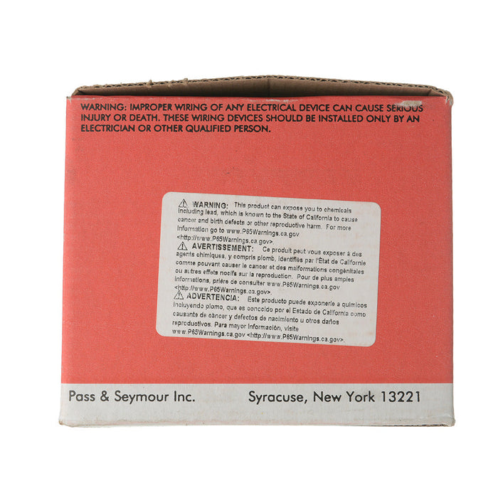 Pass And Seymour Floor Box 2-Gang 2 Duplex Receptacle Nickel (FB2TRDR2N)