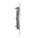 Leviton Cover Plate For FBDC1 Concrete Floor Box System Flip Lid And 2 Locking Doors Aluminum (FBCCF-A)