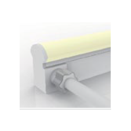 specialtyLED Flexible Border Tube Color Changing RGB 24V Factory Ordered Molded IP68 5M Length Line Cord Right Side Entrance (FBT-RGB-LCRSE-24V-F5M)