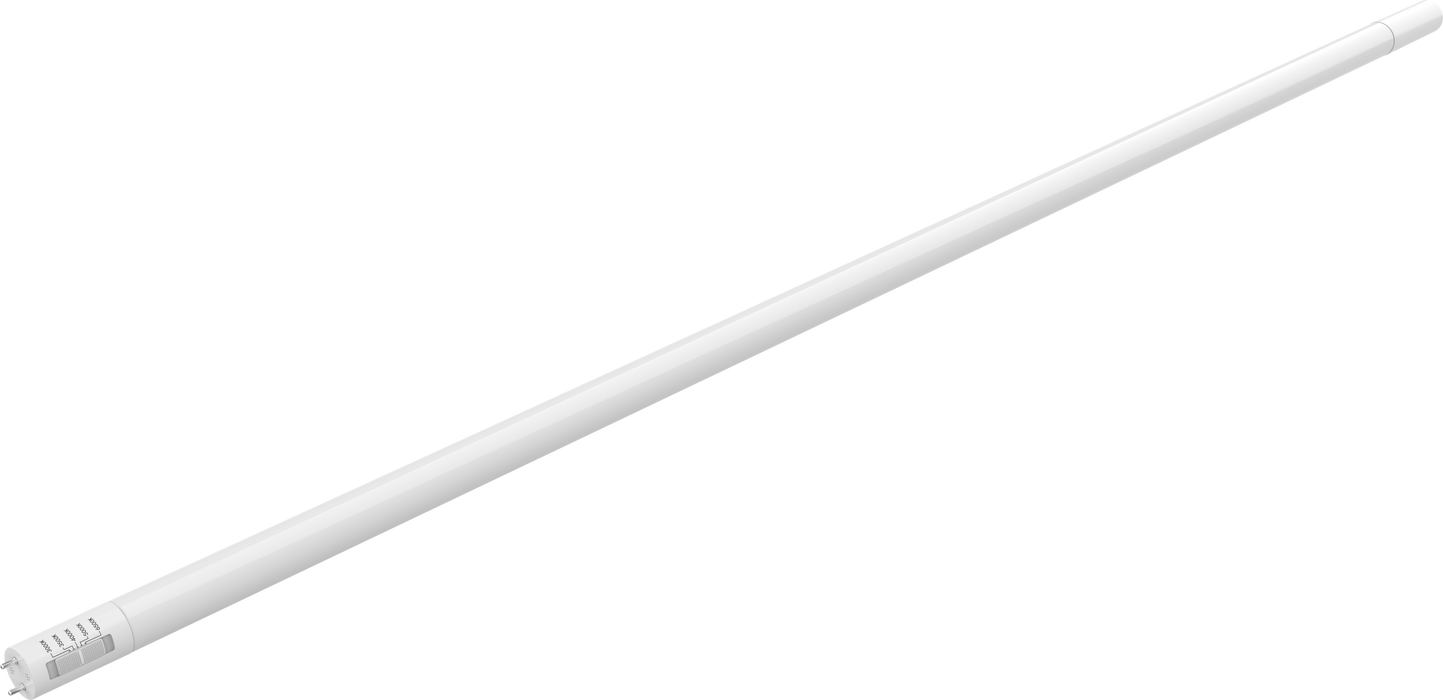 EIKO L15WT8/48/ABSDG/U/FCCT 15W 2200Lm LED T8 Tube 4 Foot Type A+B Single/Double End Glass 80 CRI CCT Selectable 3000K/3500K/4000K/5000K/6500K 120-277V G13 Base (15185)