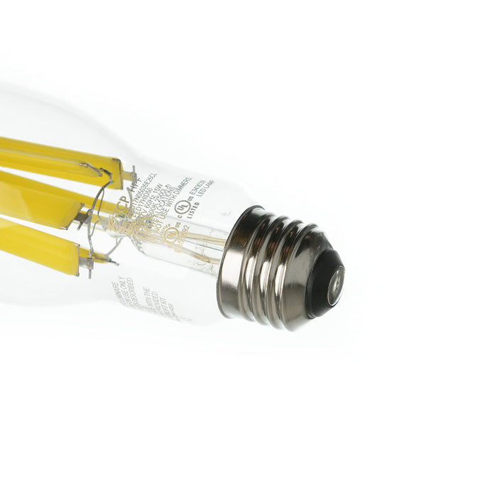 TCP LED High Lumen Filament Lamp ED17 3500K 2500Lm Non-Dimmable E26 Base Clear (FED17N05035E26CL)