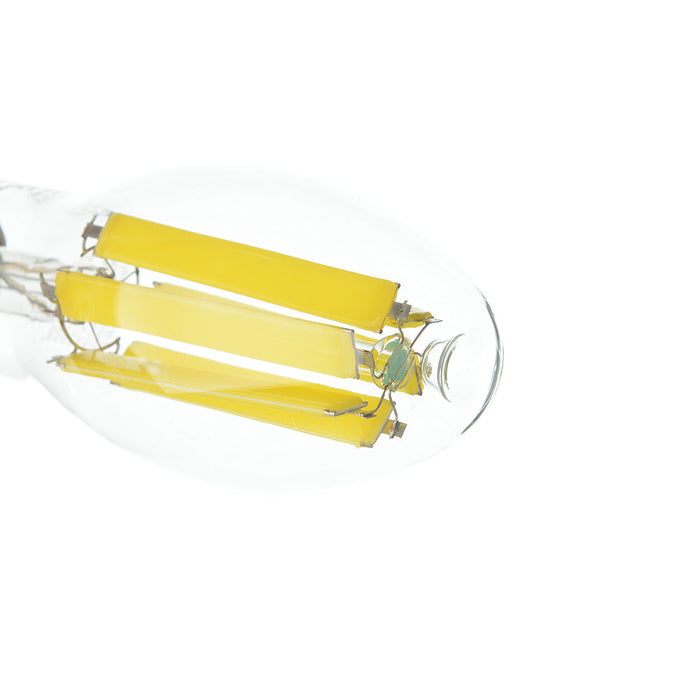 TCP LED High Lumen Filament Lamp ED17 3500K 2500Lm Non-Dimmable E26 Base Clear (FED17N05035E26CL)