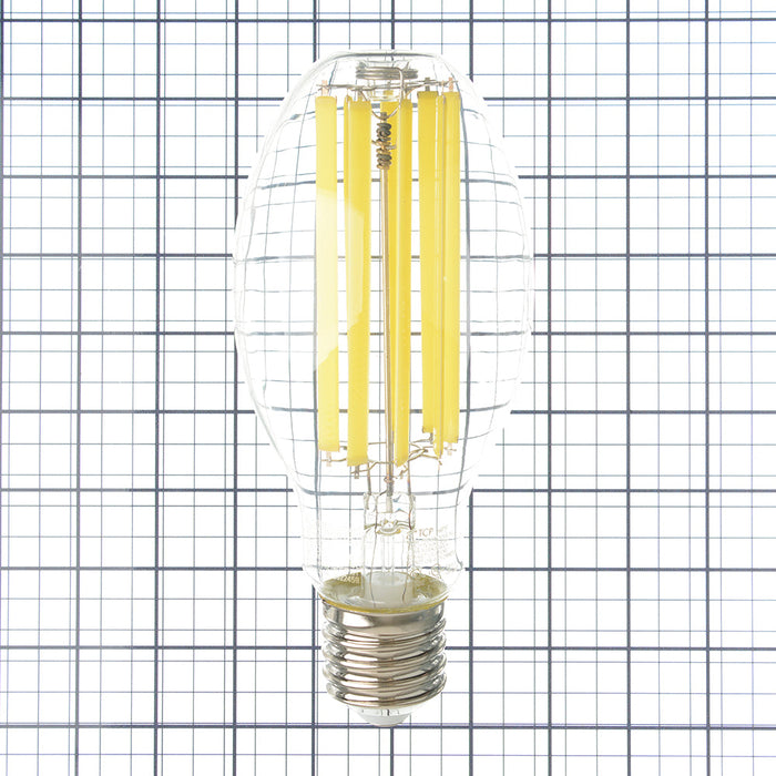 TCP 40W LED High Lumen Filament Lamp ED28 Metal Halide Replacement 5000K E39 Clear 8000Lm Non-Dimmable 80 CRI (FED28N25050E39CL)