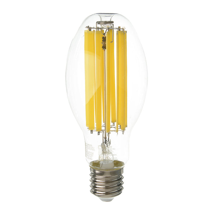 TCP 60W High Lumen LED Filament ED28 Lamp 10000Lm 4000K 80 CRI E39 Base Clear (FED28N32040E39CL)