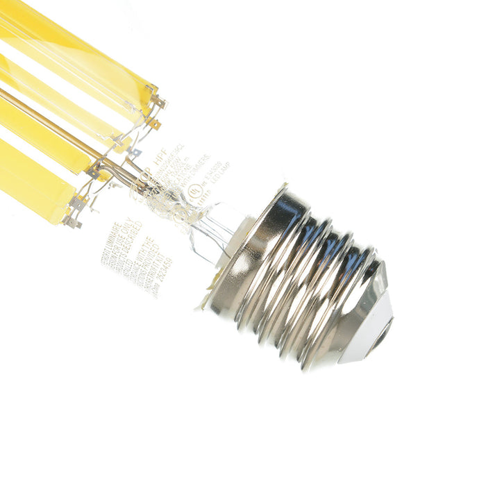 TCP 60W High Lumen LED Filament ED28 Lamp 10000Lm 4000K 80 CRI E39 Base Clear (FED28N32040E39CL)