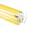 TCP 60W High Lumen LED Filament ED28 Lamp 10000Lm 4000K 80 CRI E39 Base Clear (FED28N32040E39CL)