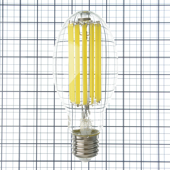 TCP High Lumen LED Filament ED28 Bulb 60W 5000K 10000Lm E39 Base Clear (FED28N32050E39CL)