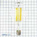 TCP 60W LED High Lumen Filament Lamp ED37 Metal Halide Replacement 5000K E39 Clear 11000Lm Non-Dimmable 80 CRI (FED37N40050E39CL)